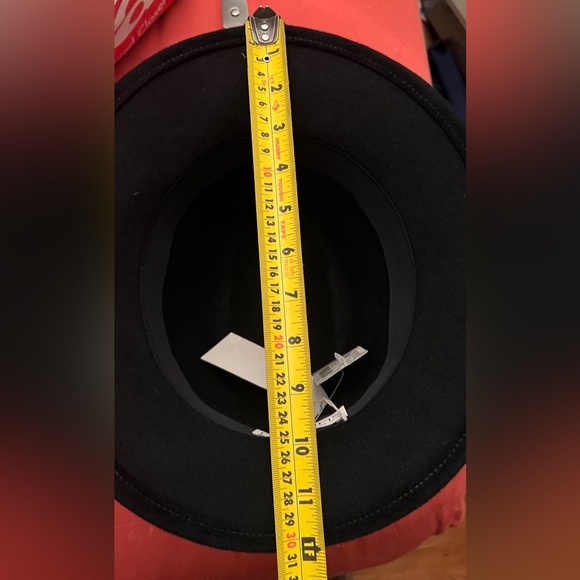 NWT Black MAKINS fedora - Picture 6 of 8